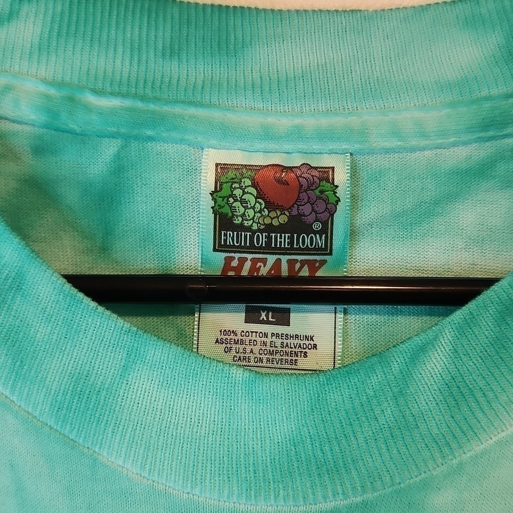 Vintage Fruit Of The Loom Tag Single Stitch Shirt Fishing Large Mouth Bass Sz XL - Picture 8 of 14